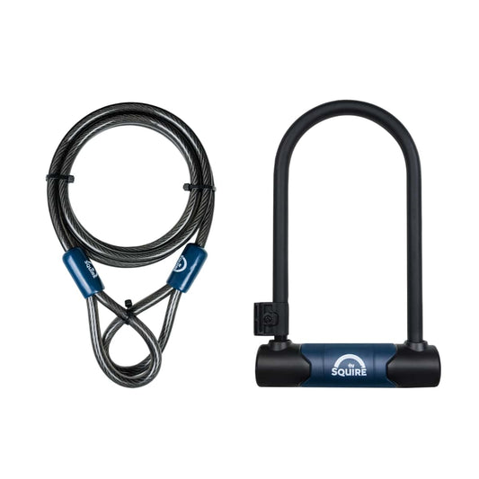 SQUIRE NEVIS D-LOCK D-LOCK 230X115MM WITH 10C CABLE 1800MM