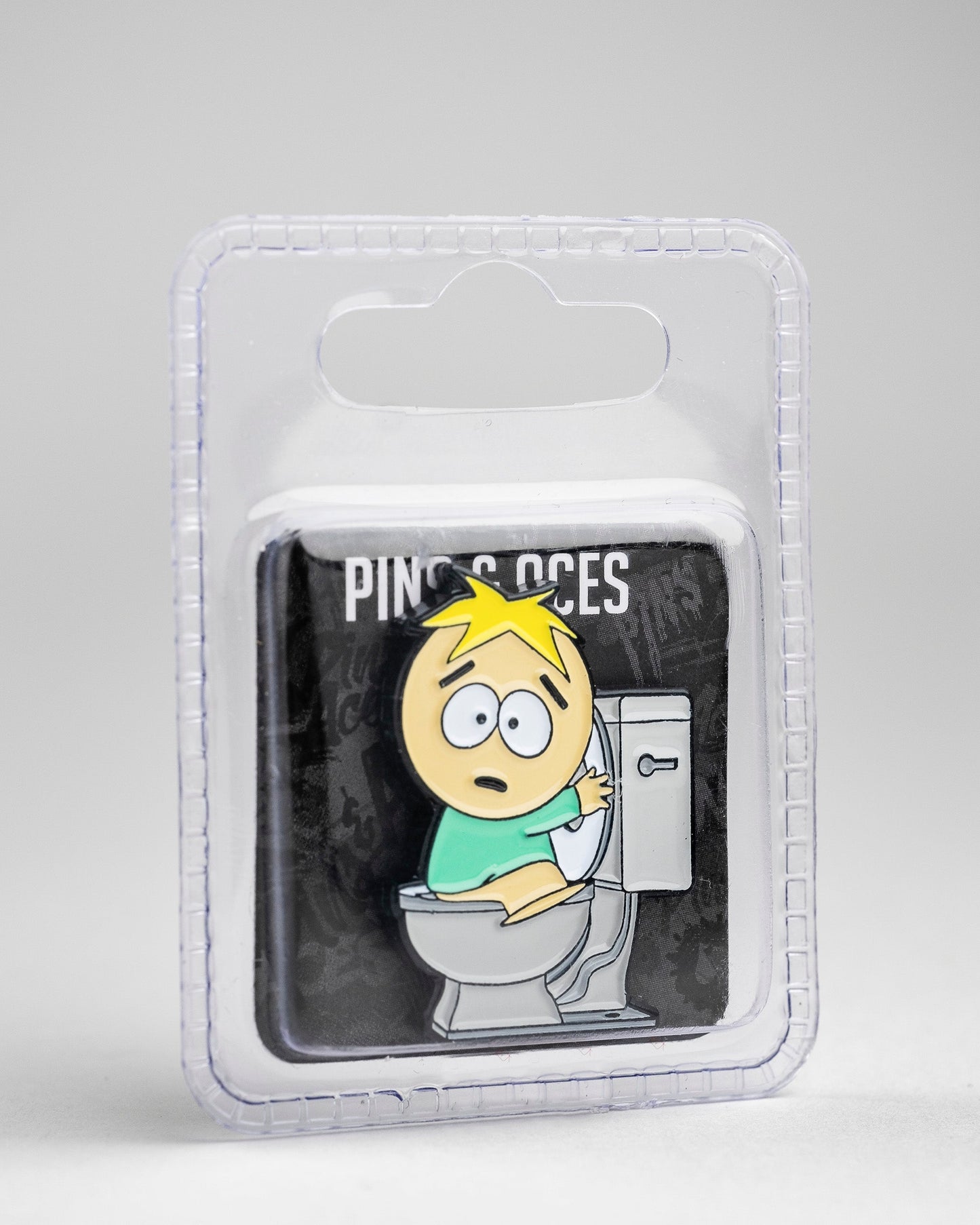 South Park Butters ball marker featuring a cartoon design of Butters Stotch, with vibrant colors and a detailed illustration.