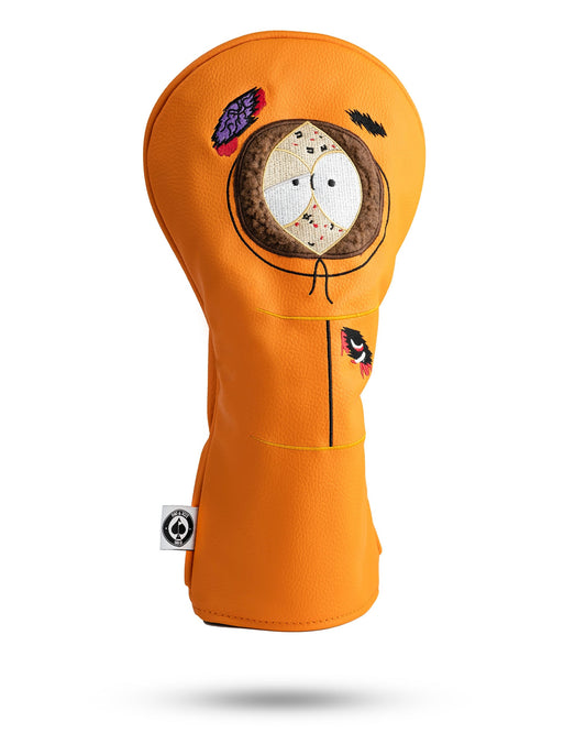 South Park Kenny Driver Cover featuring Kenny McCormick's iconic hoodie design.