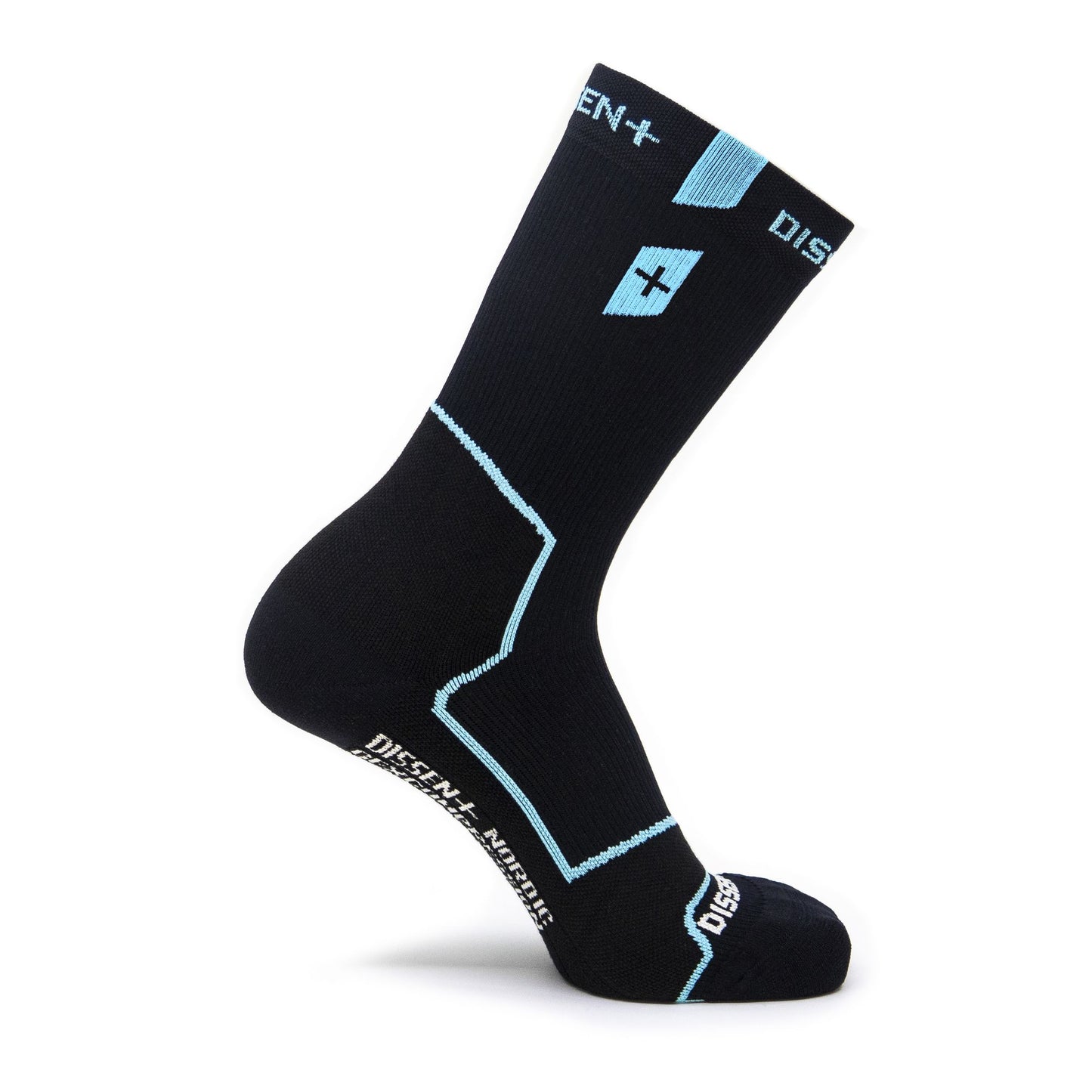DISSENT GFX Compression Hybrid Dlx-Wool Nordic Ski Socks