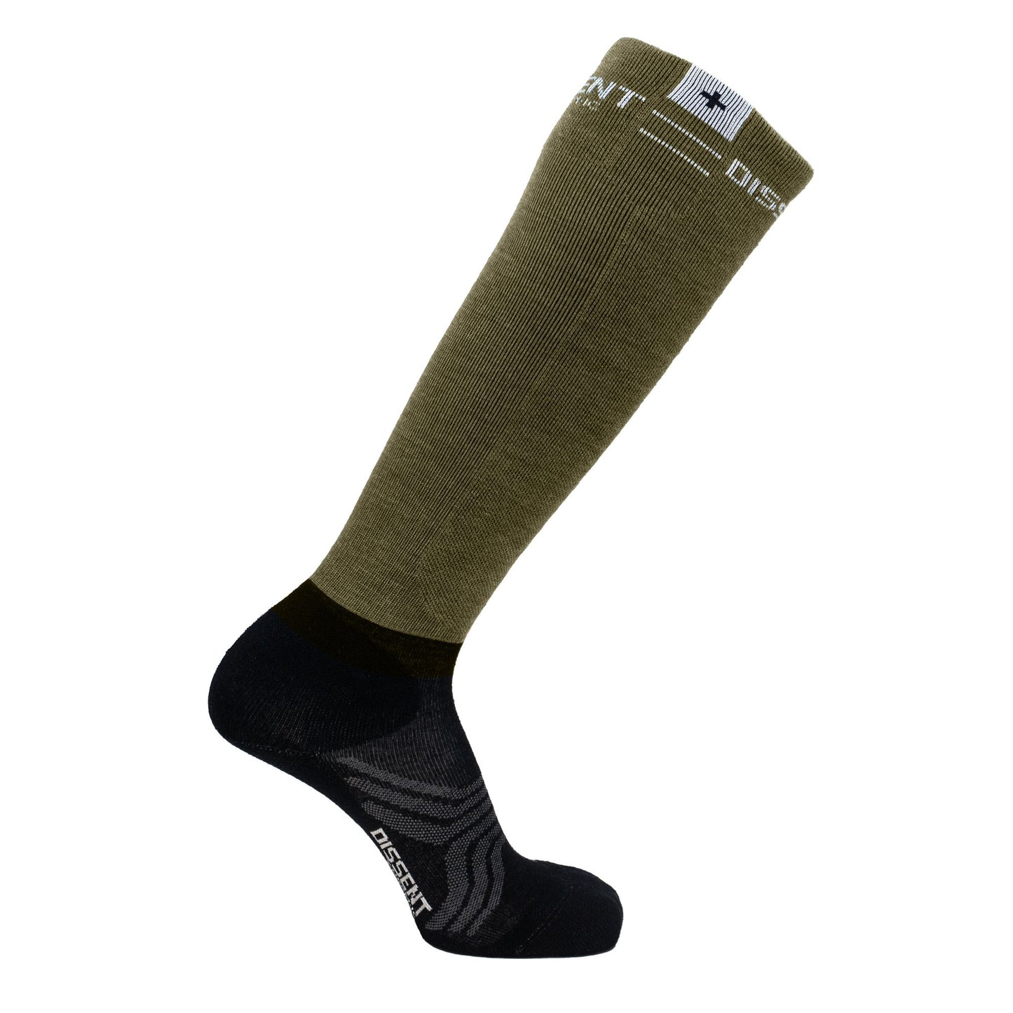 DISSENT IQ Comfort Zero Cushion Alpine Ski Socks