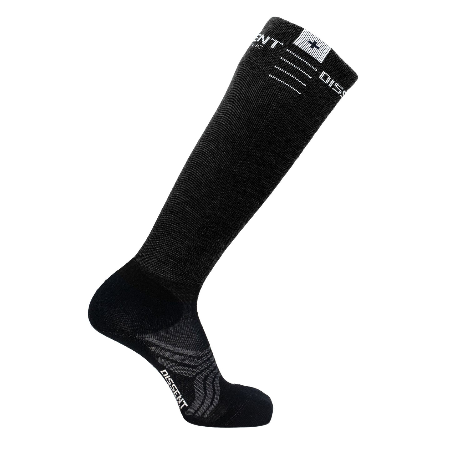 DISSENT IQ Comfort Targeted Cushion Alpine Ski Socks