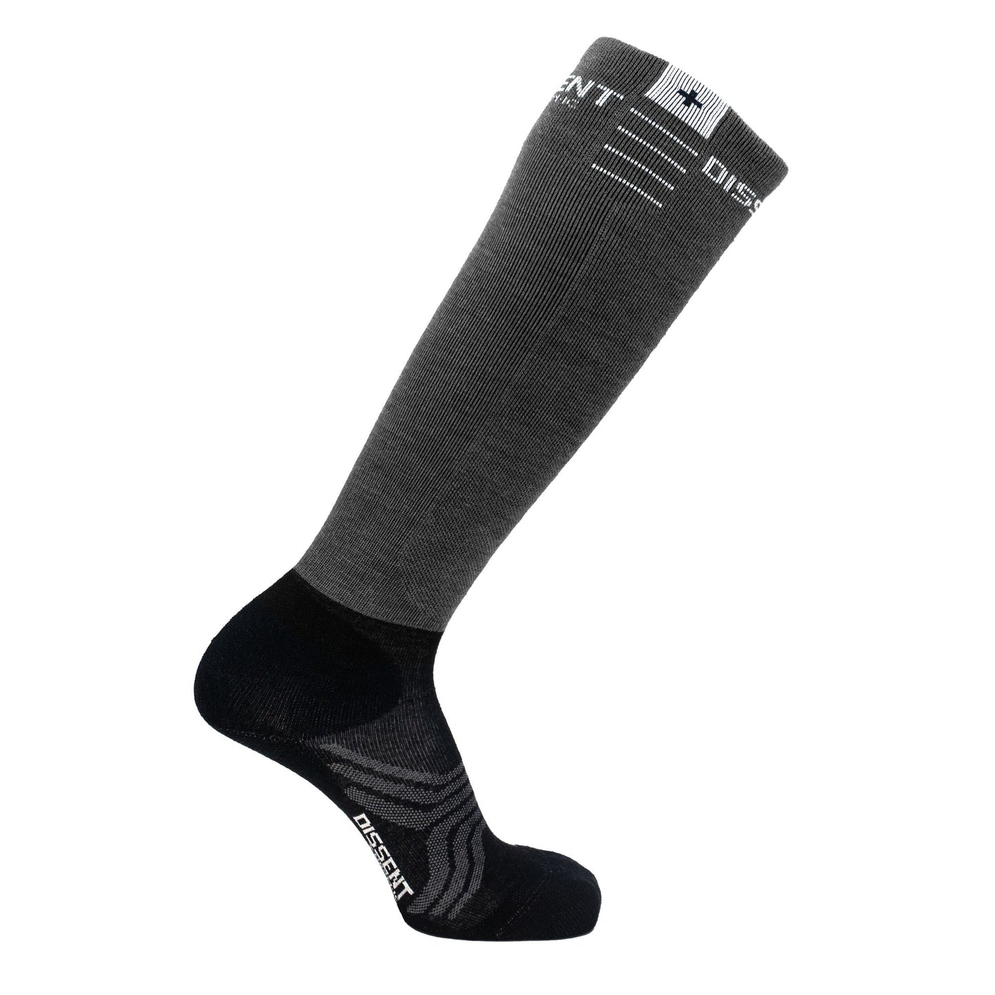DISSENT IQ Comfort Targeted Cushion Alpine Ski Socks