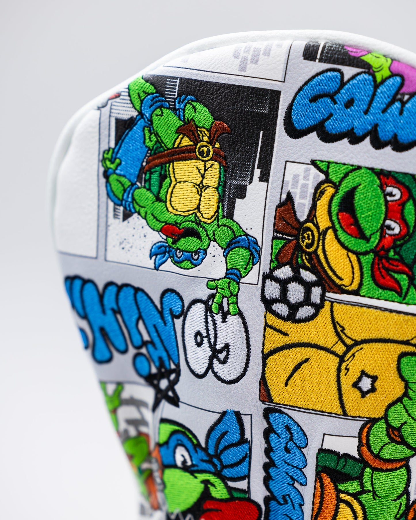 TMNT Comics Driver Cover featuring iconic Teenage Mutant Ninja Turtles artwork with vibrant colors and dynamic poses.