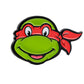 TMNT Raphael ball marker featuring a detailed design of the character's red mask and sai, ideal for golf enthusiasts and Teenage Mutant Ninja Turtles fans.
