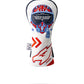 Top Gun Goose hybrid golf headcover with embroidered aviation-themed patches and a white, red, and blue color scheme.