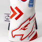 Embroidered Top Gun Goose themed golf headcover with red, blue, and white details and a spade logo tag.
