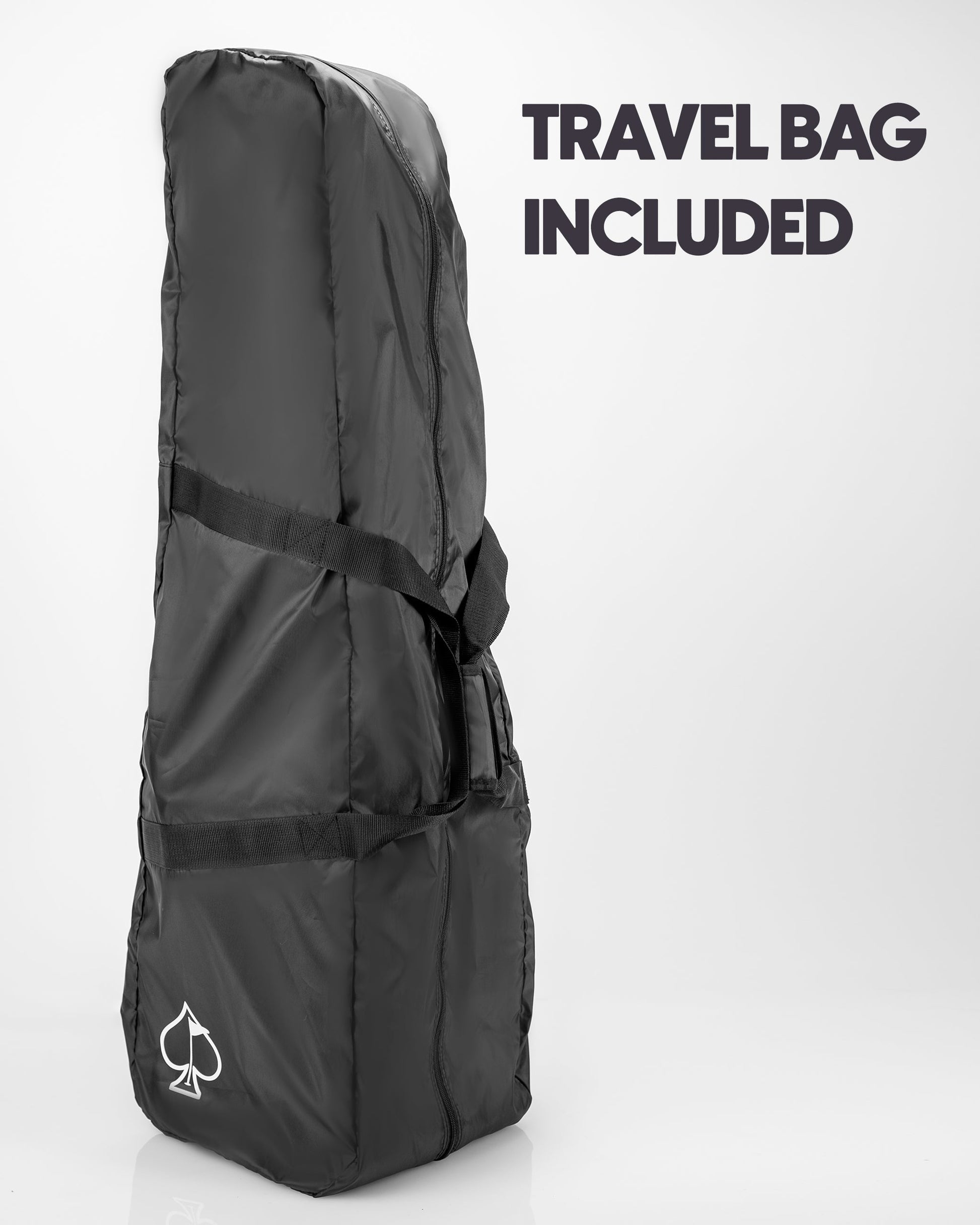Player Preferred™ Golf Bag in Flat Ash color, showcasing a sleek design with multiple pockets and a comfortable strap for easy carrying.