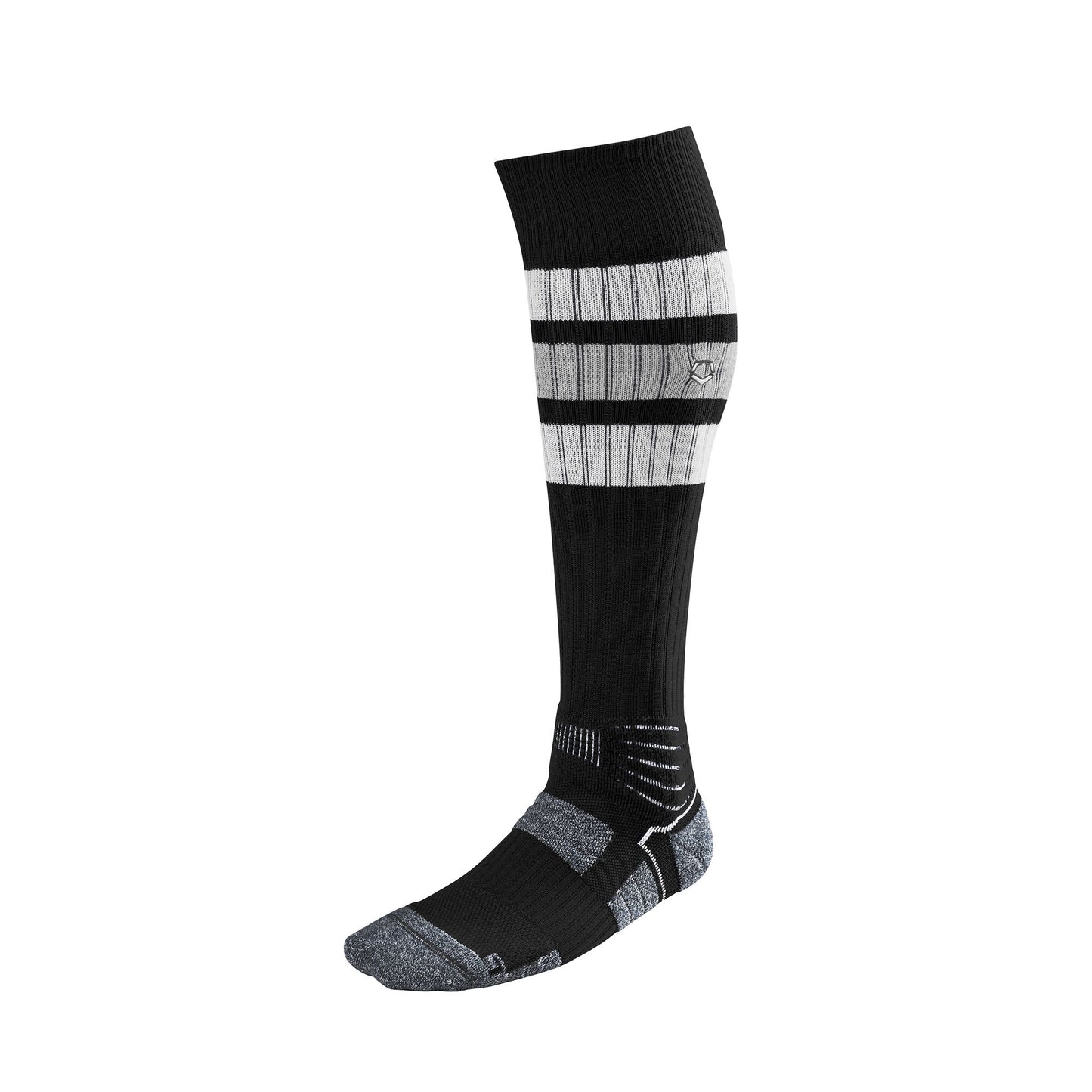 EVO PRO-SRZ STRIPED GAME SOCK BLACK