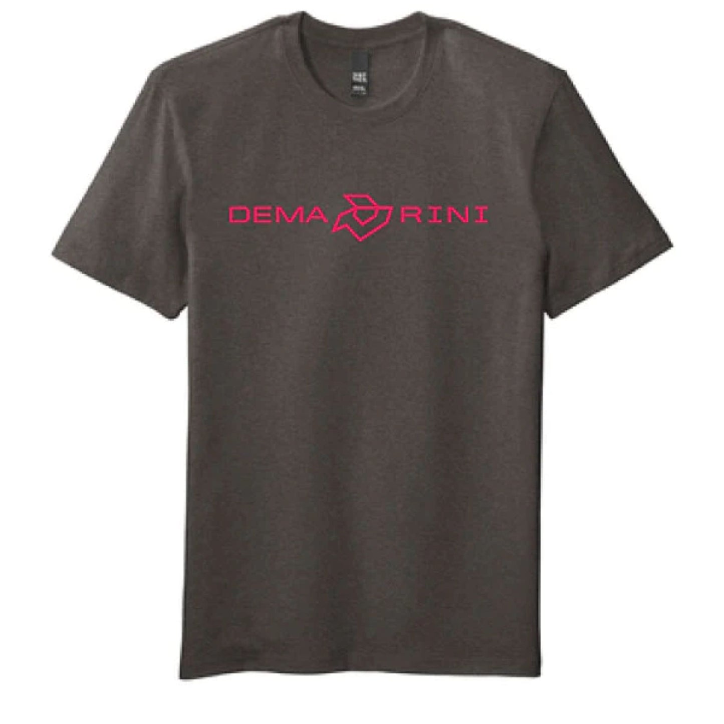 DEMARINI SILVER FLEX T SHIRT WORMARK - CHARCOAL-HOT PINK