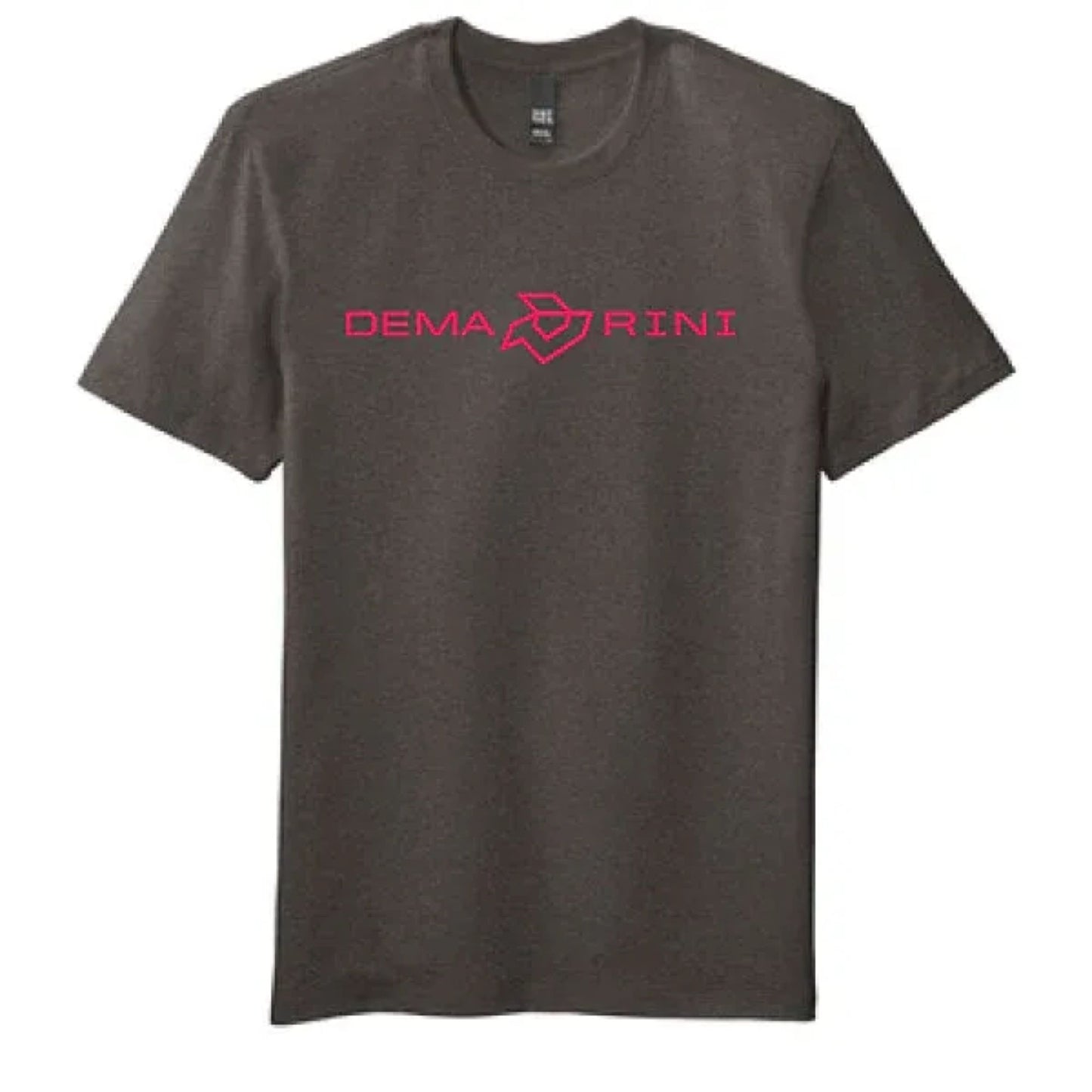 DEMARINI SILVER FLEX T SHIRT WORMARK - CHARCOAL-HOT PINK
