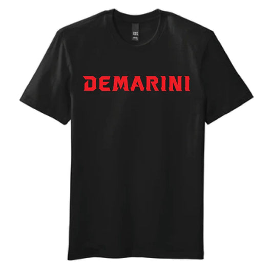 DEMARINI SUNDAY SWAGGER FLEX T SHIRT BLACK-RED