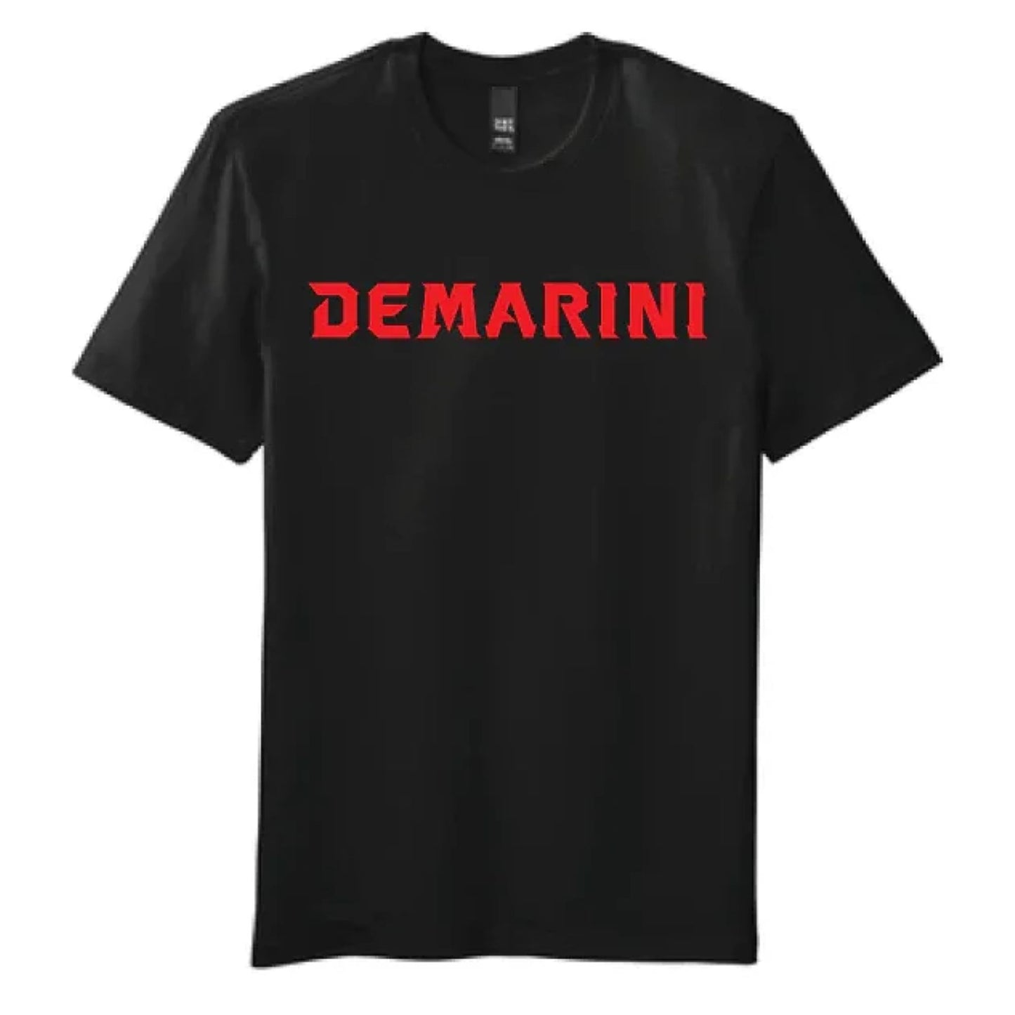 DEMARINI SUNDAY SWAGGER FLEX T SHIRT BLACK-RED