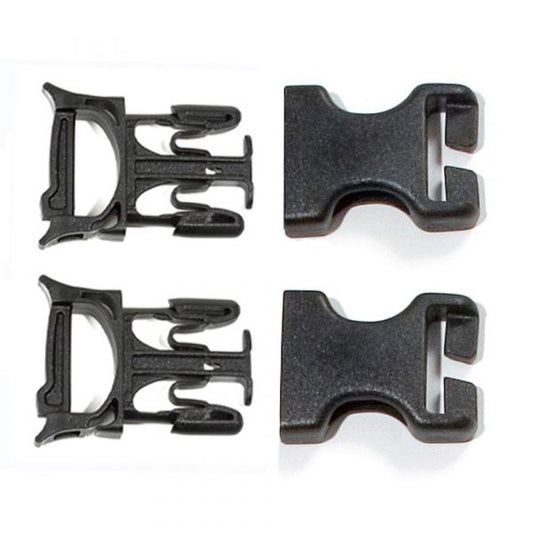 ORTLIEB Repair buckle stealth male/female 25mm 2pcs