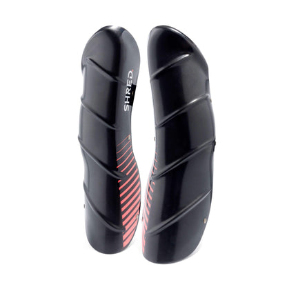 Carbon Shin Guards Carbon/Rust - Pro - Ski Race Protection|GUSGCK12P,