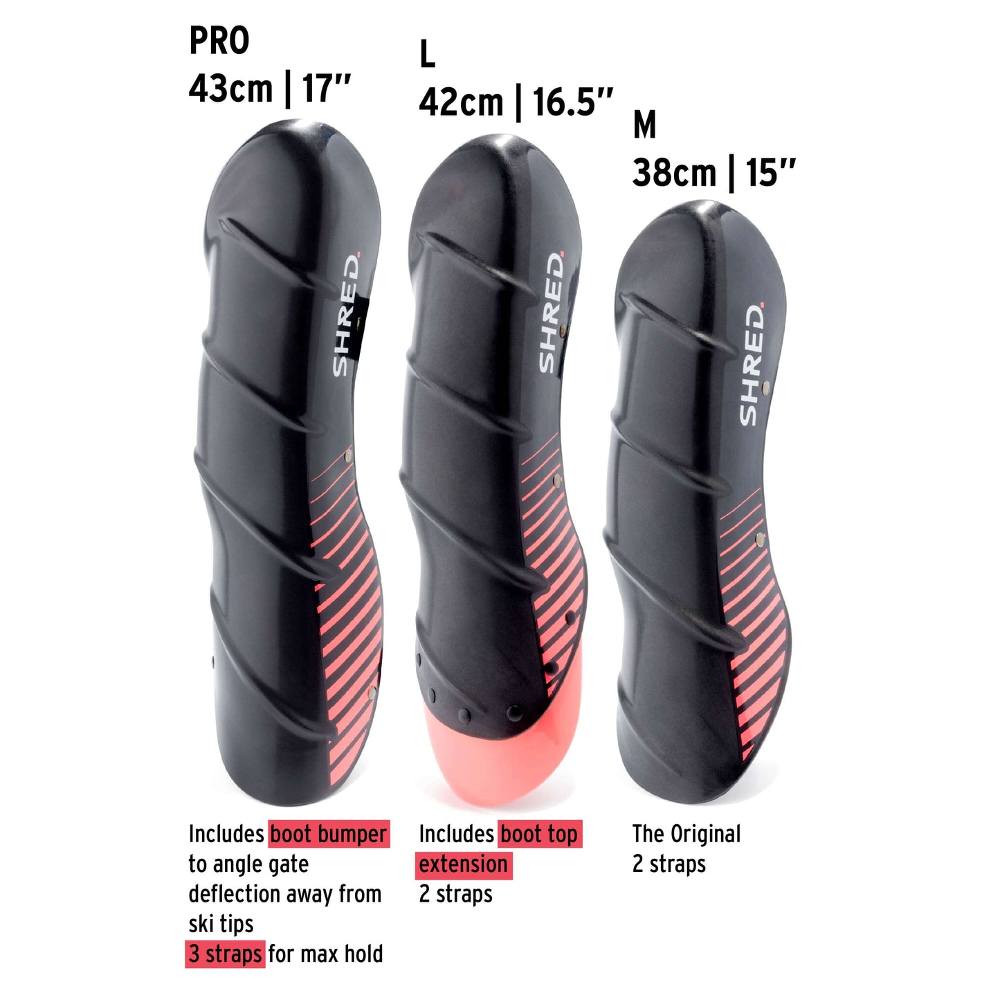 Carbon Shin Guards Carbon/Rust - Pro - Ski Race Protection|GUSGCK12P,